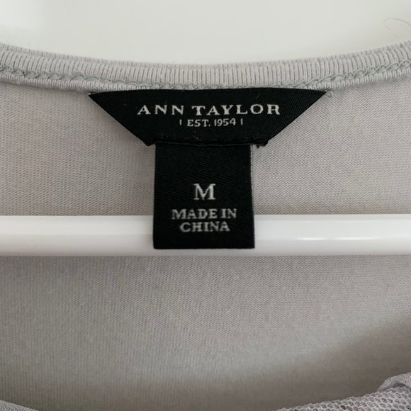 Ann Taylor Camisole Tank Top Medium Sheer - Picture 3 of 3